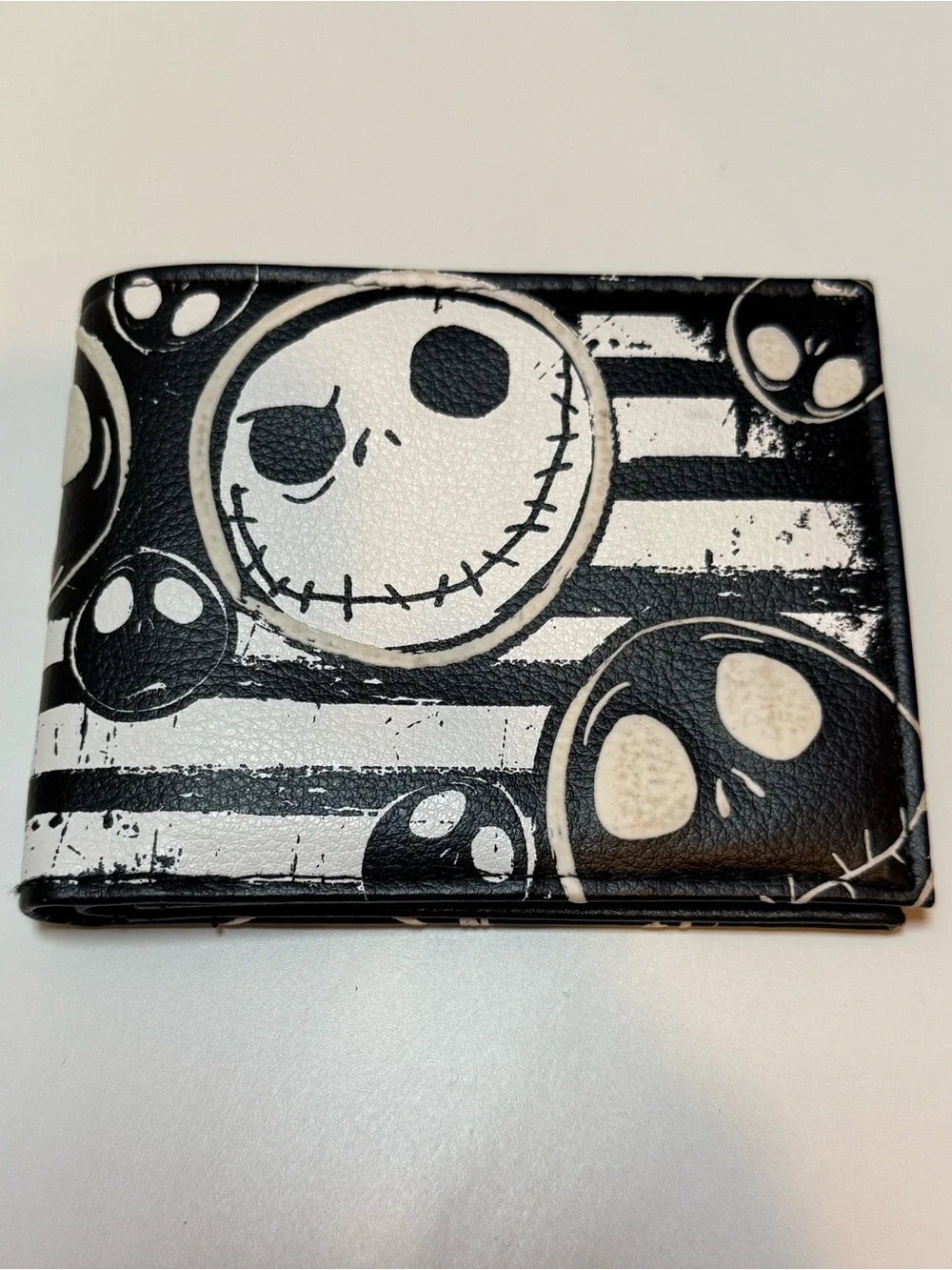 The Nightmare Before Christmas Jack Heads Bi-Fold Wallet